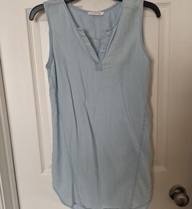 Beach Lunch Lounge Chambray Tunic